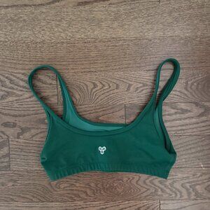 Aritzia Green Sports Bra